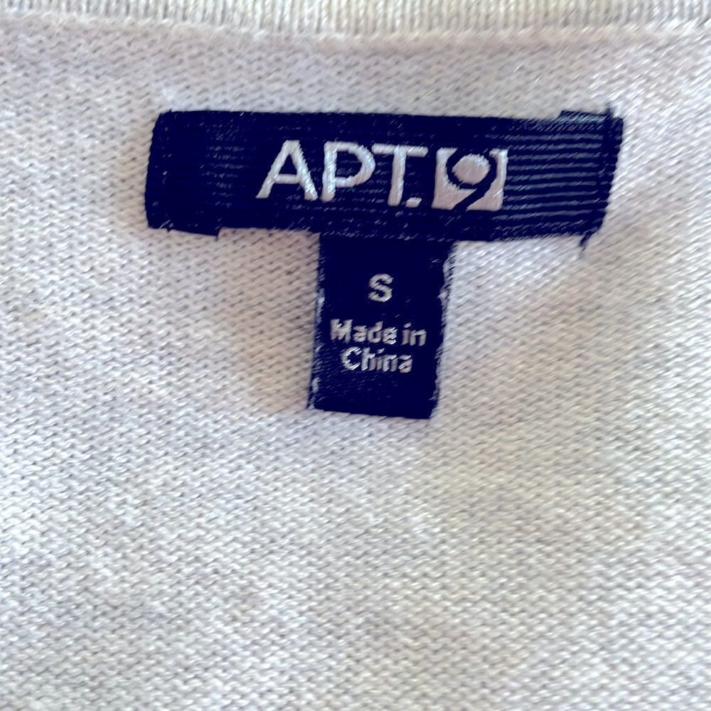 Apt. 9 Heathered Cream Gray Wrap Front Midi Dress… - image 4